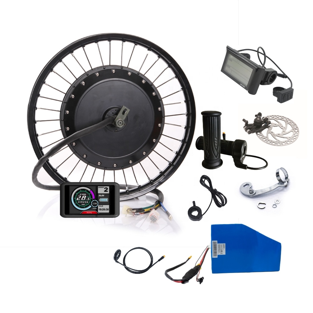 5000W Hub Motor Kit 72V - Big Torque Electric Bicycle Bike Conversion