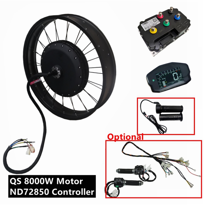 NBpower/QS273 V3 72v 8000W Fat - 72V 8000W Brushless Hub Motor 评论和价格