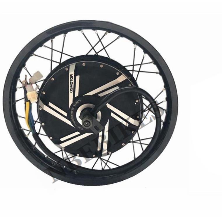 QS 273 Spoke Hub Motor(50H) 12 - 12000W Electric Motorcycle Hub Motor 评论和价格