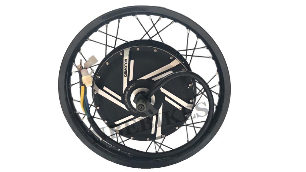 QS 273 Spoke Hub Motor(50H) 12 - 12000W Electric Motorcycle Hub Motor 评论和价格