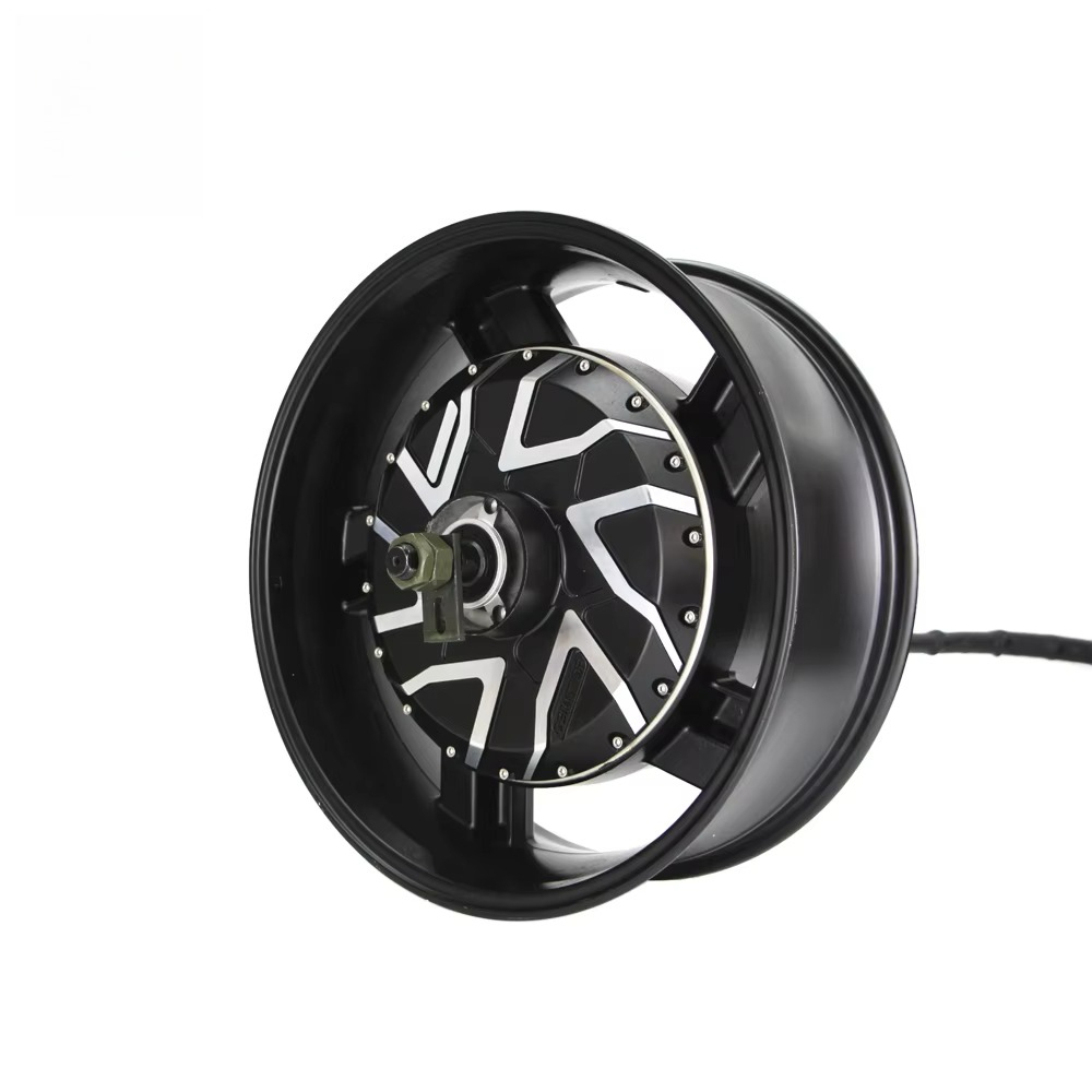 Hot selling:17X6.0 Inch 273 12 - 12000W Electric Motorcycle Hub Motor 评论和价格