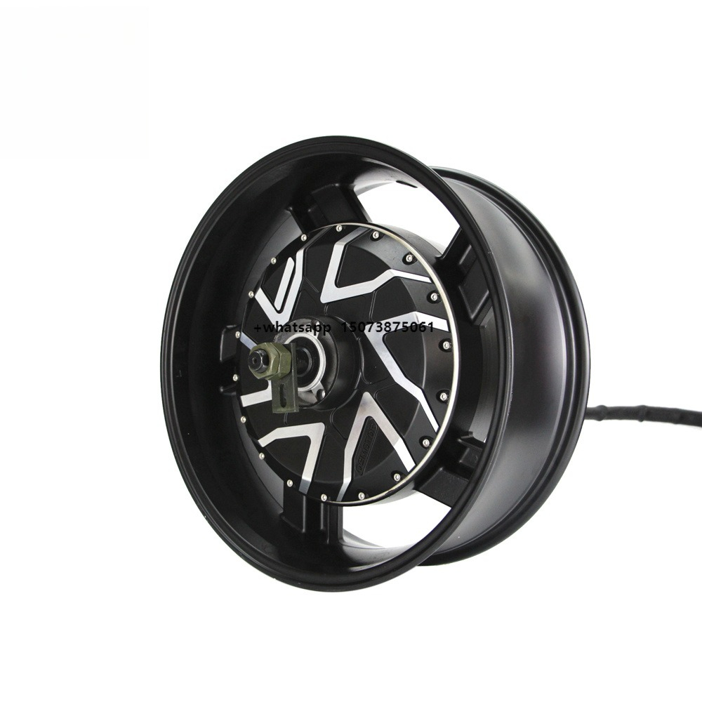 QSMOTOR 17X6.0 Inch 273 12000W - 12000W Electric Motorcycle Hub Motor 评论和价格