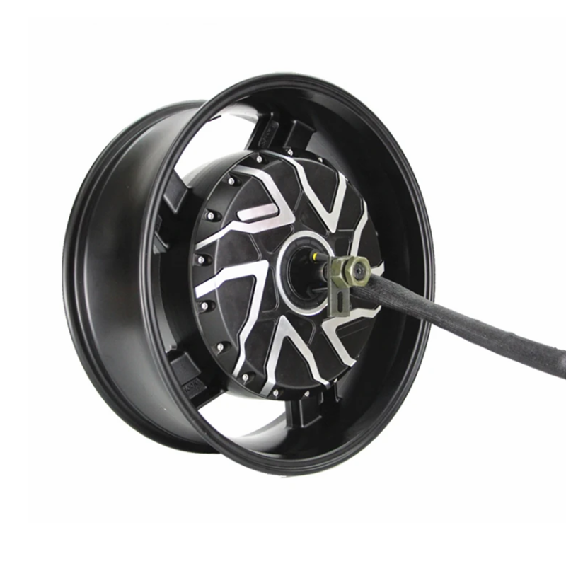 QS Motor 12000W 17X6.0inch V41 - 12000W Electric Motorcycle Hub Motor 评论和价格